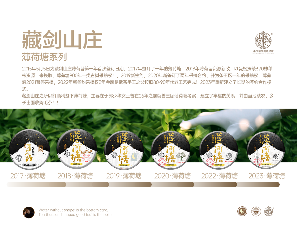 藏剑山庄品牌资料2023年第一版